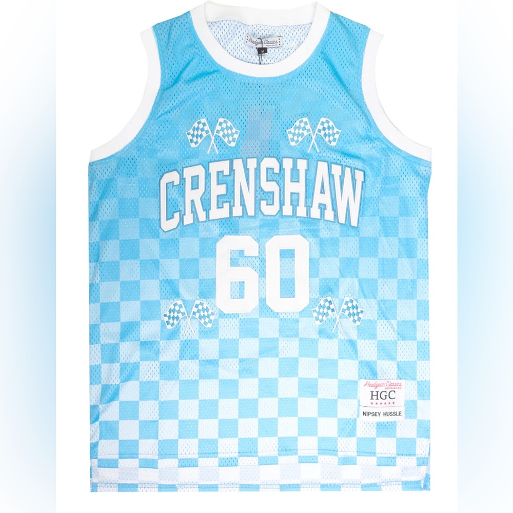 Hardwood Classic Nipsey Hussle Crenshaw #60 Basketball Jersey- Size 2XL NWT